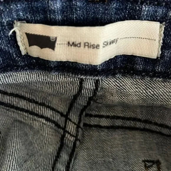 Levi’s Mid Rise Skinny Jeans Blue 31 - Picture 2 of 11